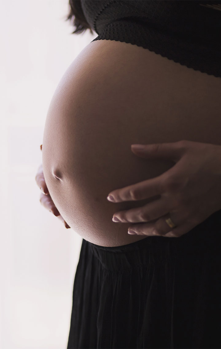 pregnant belly
